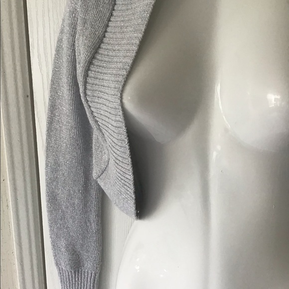 Bina sweater silver sparkle sweater size small NWT great for Holidays 🌹 - Picture 8 of 14